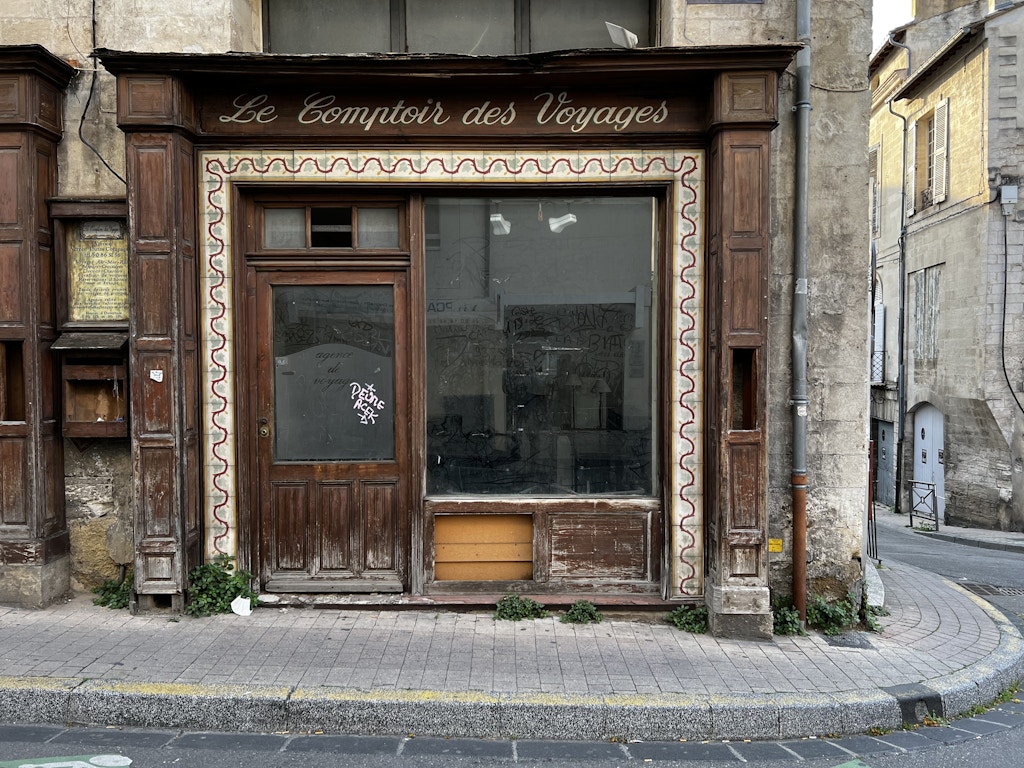 former Travel Agency, Avignon, France