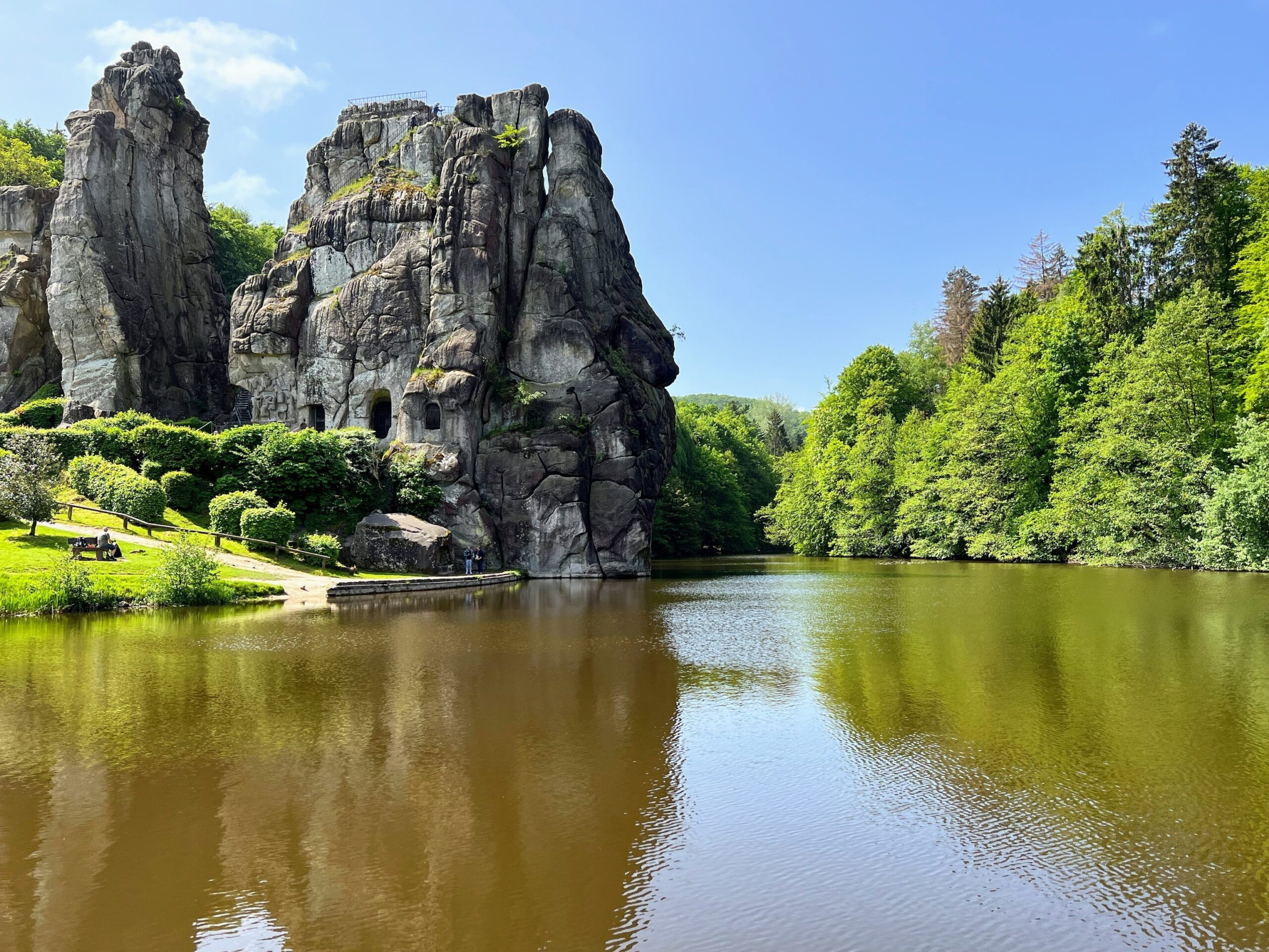 Germany with a campervan – Today: Externsteine near Horn-Bad Meinberg